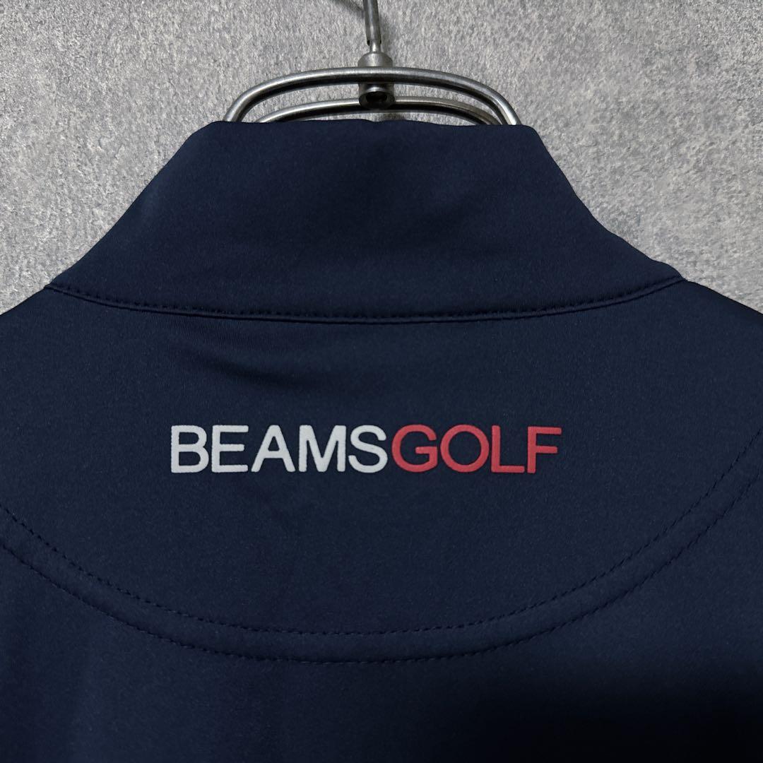 BEAMS GOLF ビームスゴルフ 薄手 ジップ ジャケット ネイビー M