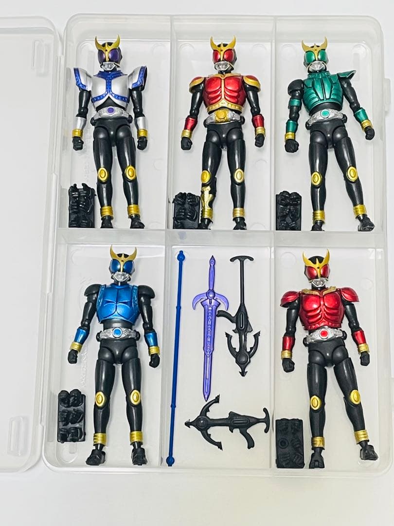 食玩 shodo 掌動-xx 仮面ライダー　クウガ、ディケイドまとめ売り
