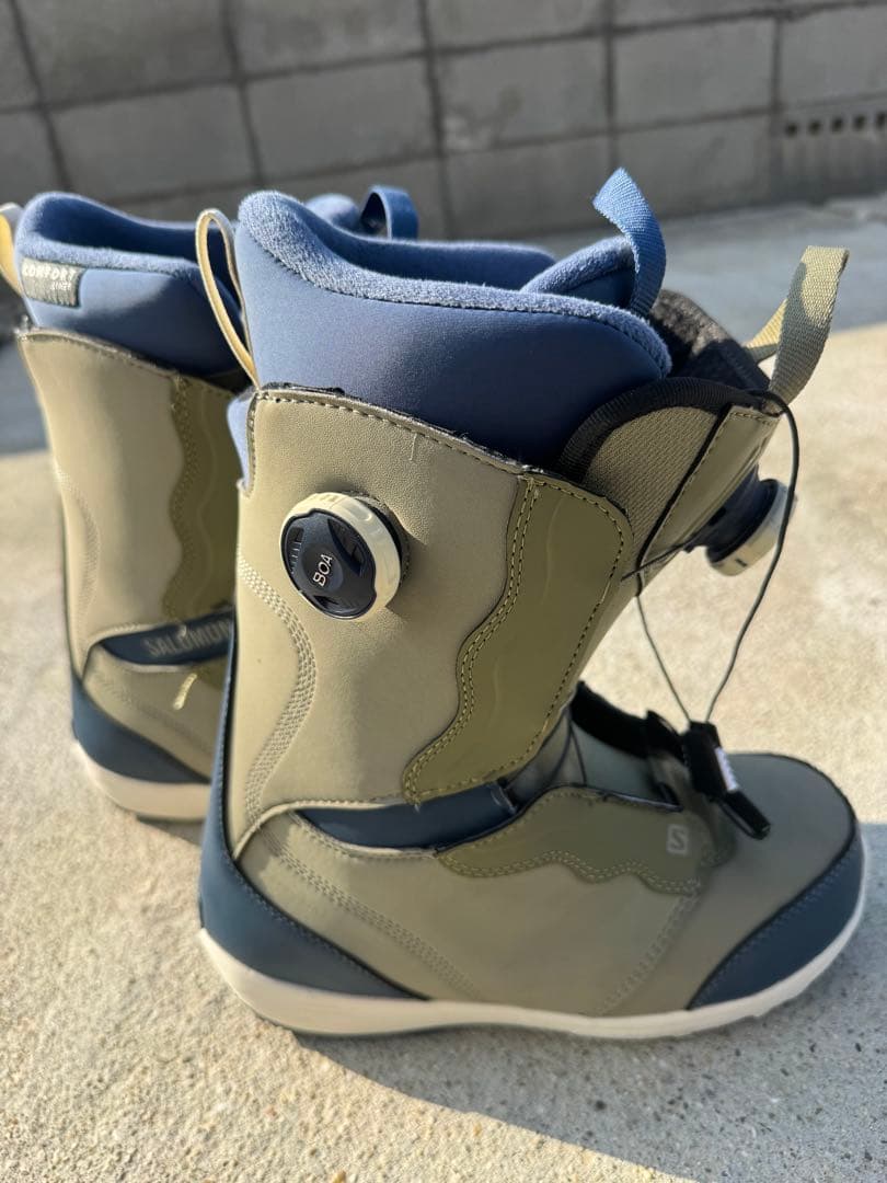 Salomon Ivy BOA SJ BOA 25.0cm オリーブグリーン