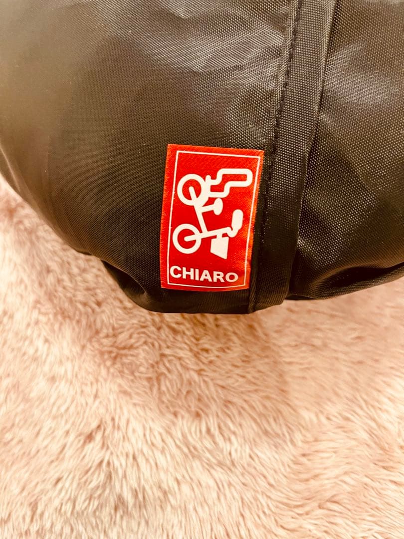 新品未使用　CHIARO キアーロ チャイルドシート用　レインカバー ブラック