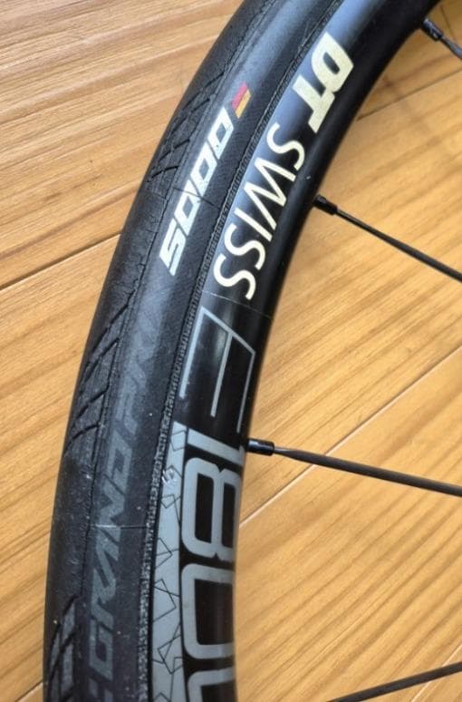 DT SWISS E1800 SPLINE 650Bリア＆新品GP5000