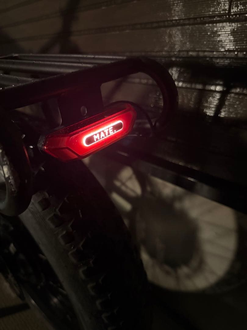 美品MATE BIKE MATE X Eバイク　メイトバイクアイスホワイト