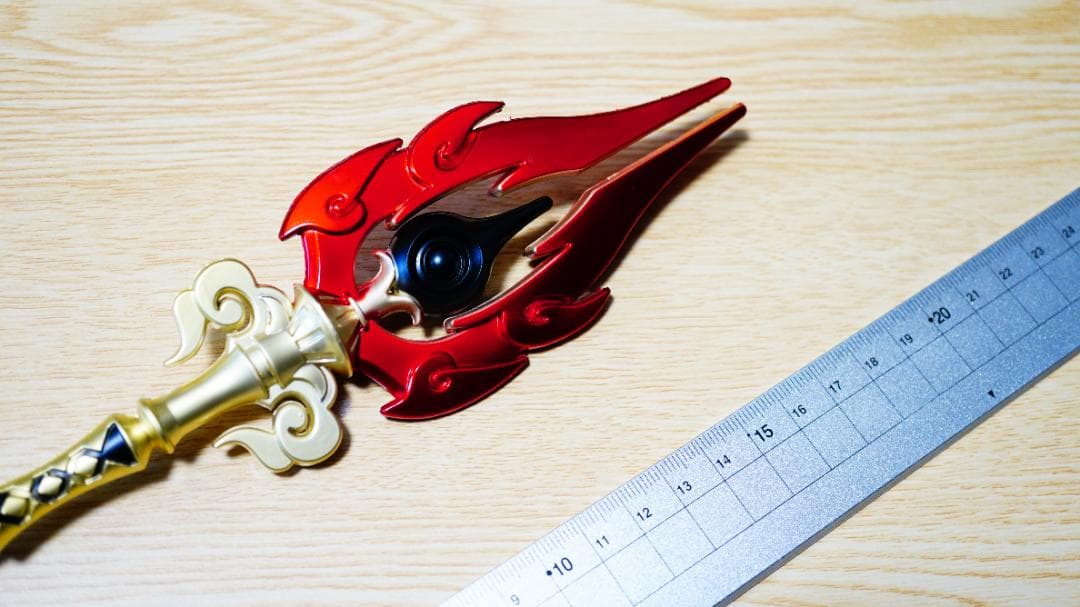 50cm護摩の杖 原神 胡桃 ミニ武器 キーホルダー アクセサリ
