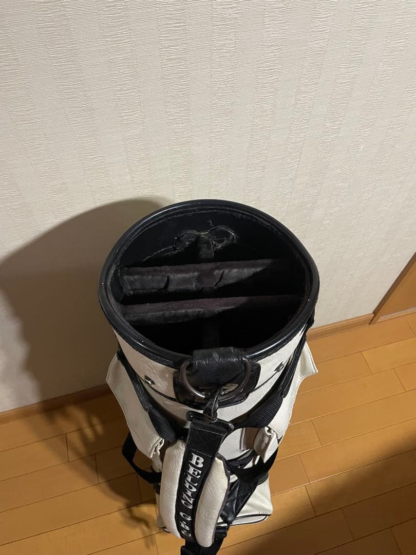 Belding キャディバッグ ホワイト