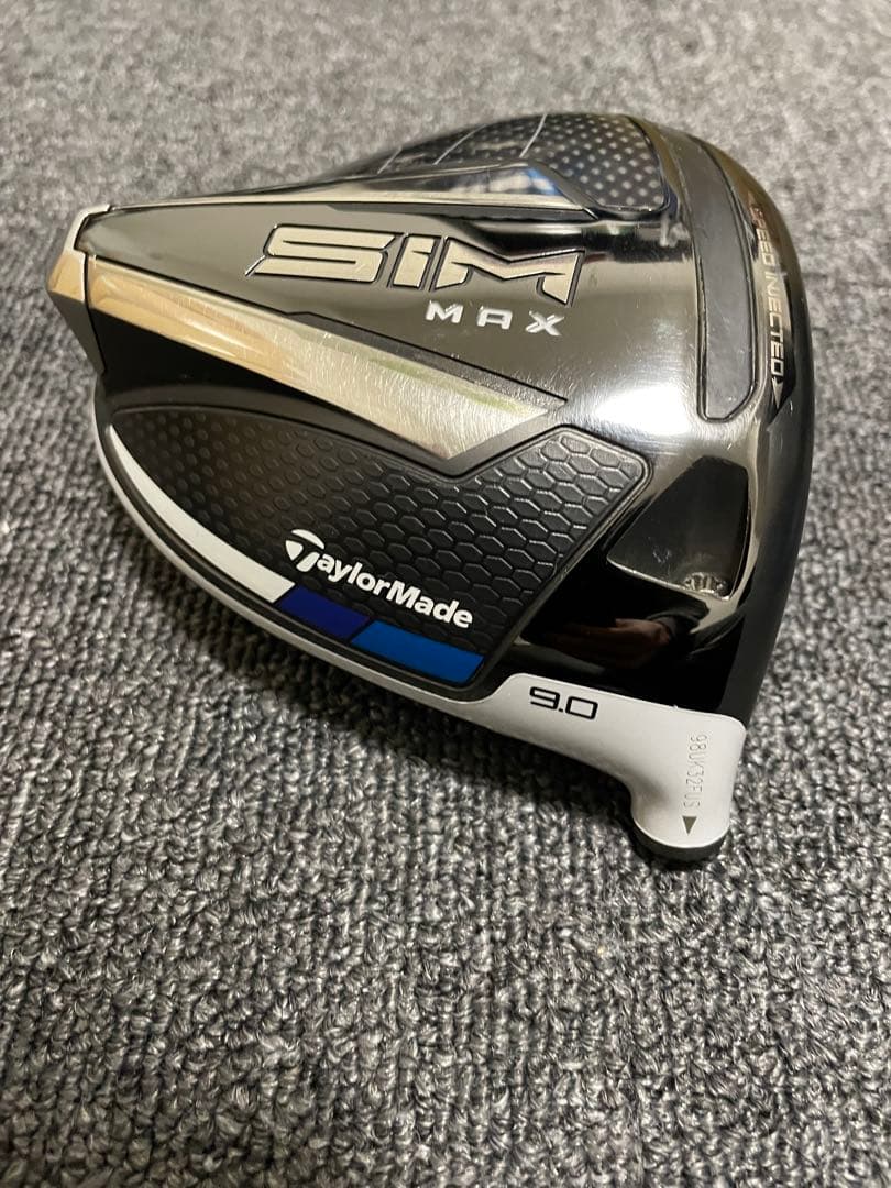 テーラーメイド SIM MAX ドライバー 9°ヘッドのみ