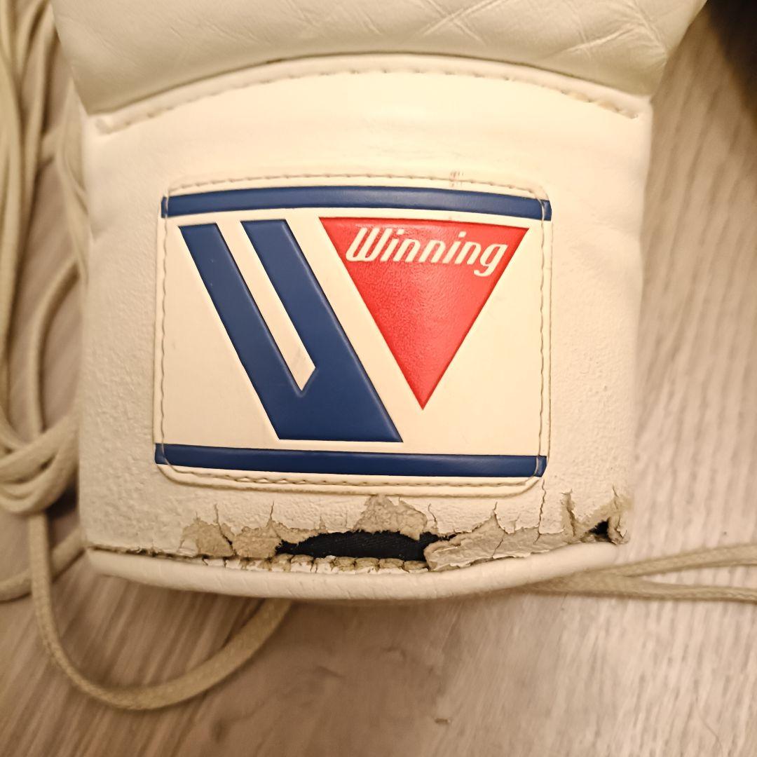 ウイニング ボクシンググローブ 8オンス 白 Winning