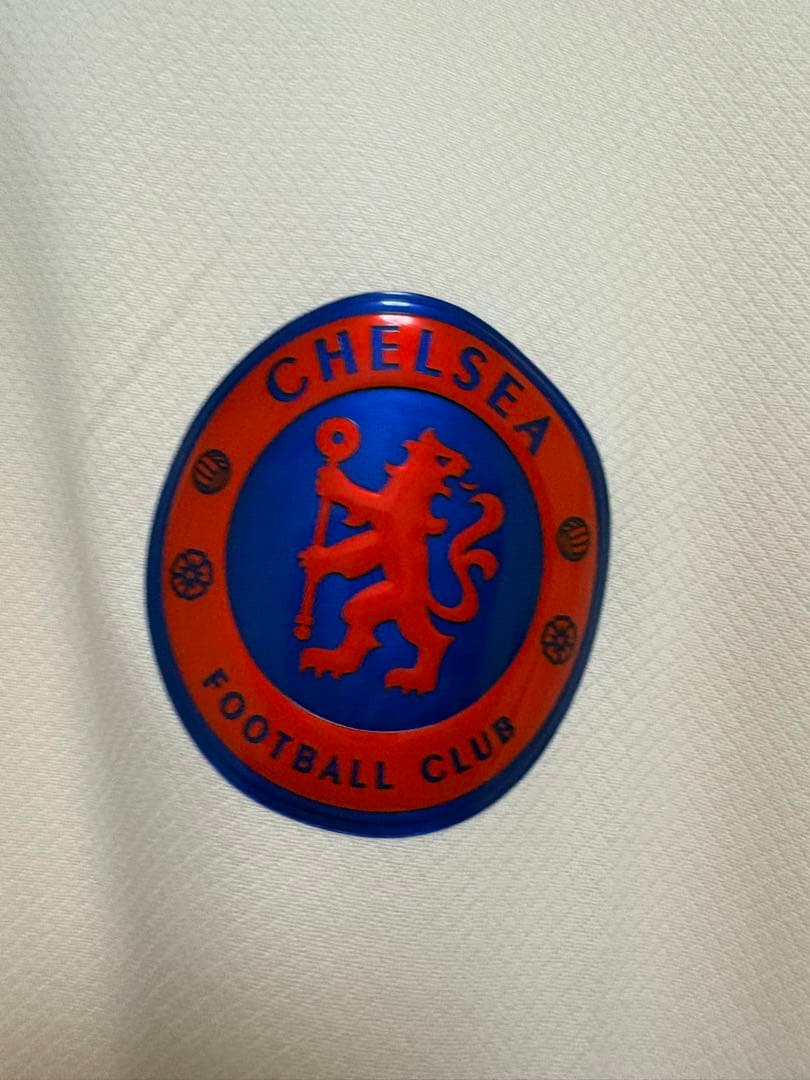 Chelsea FC Nike サッカーシャツ ホワイト/ブルー