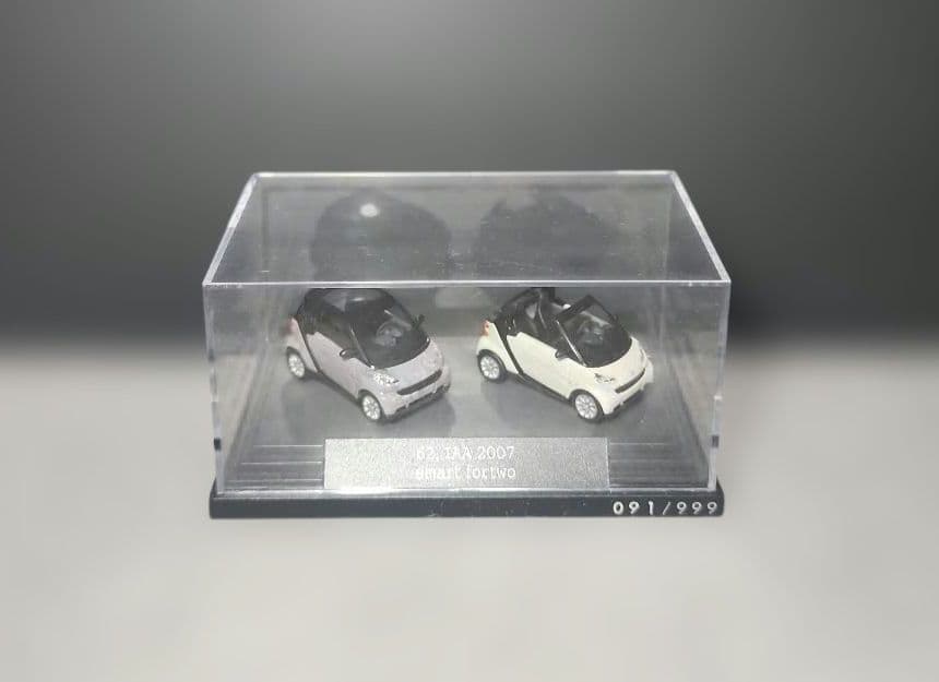 ブッシュ　スマート　ディスプレイモデル 1/87スケール　３個セット
