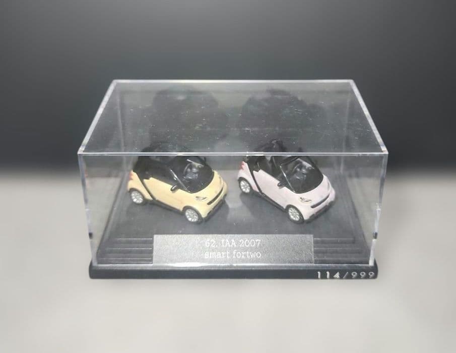 ブッシュ　スマート　ディスプレイモデル 1/87スケール　３個セット