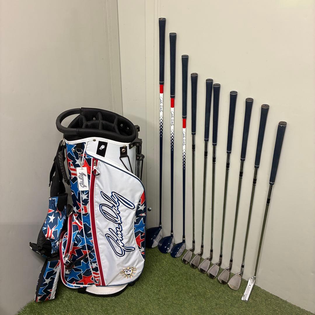 メンズゴルフクラブセット　【John Daly】【ジョンデイリー】【初心者用】★