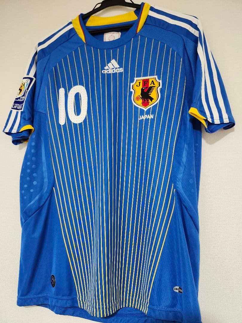 中村俊輔 日本代表 サッカー ユニフォーム アディダス 2010