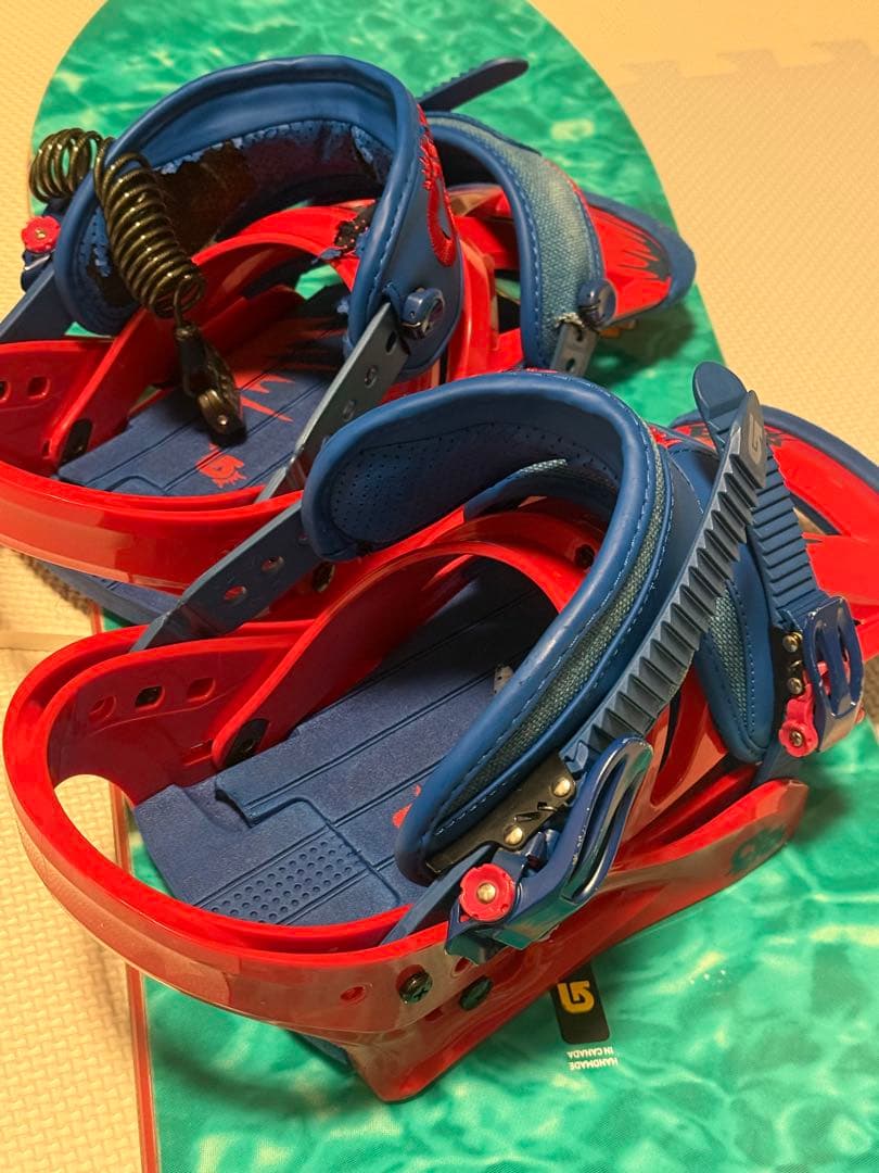BURTON　CUSTOM　Re：FlexスノーボードバインディングMーLサイズ
