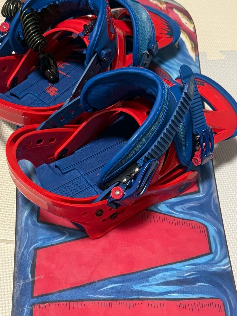 BURTON　CUSTOM　Re：FlexスノーボードバインディングMーLサイズ