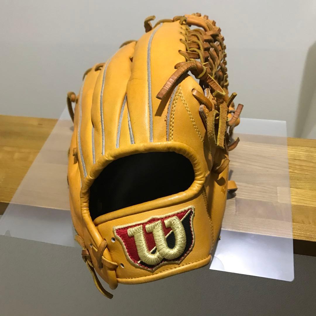 ウィルソン 軟式野球 小指部分2本入れタイプ 外野手用グローブ