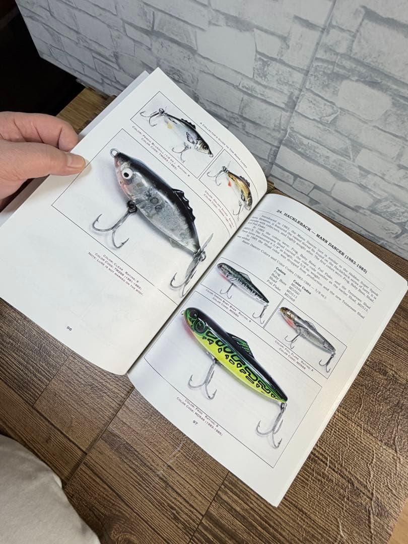 オールド洋書Mammsマンズlure &takle新品未使用