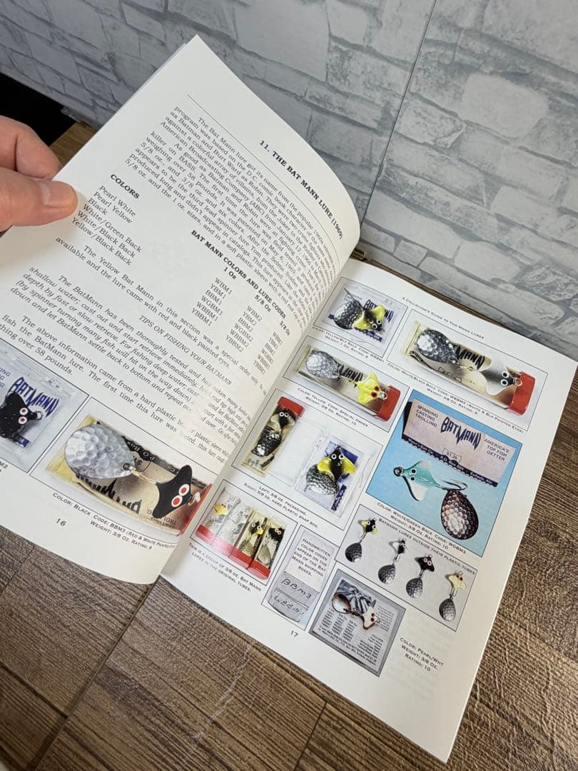 オールド洋書Mammsマンズlure &takle新品未使用
