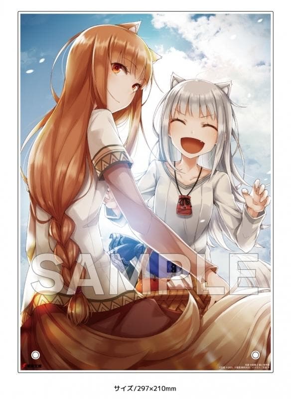 【新品】文倉 十画集2 狼と香辛料 ゲーマーズ限定 アクリルプレート 単品