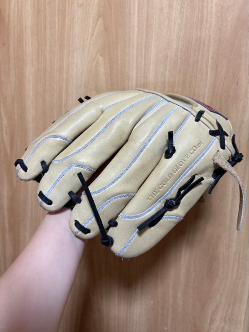 ローリングス ウィザード♯02軟式用 内野手 右投げ用　　 グローブ　キャメル