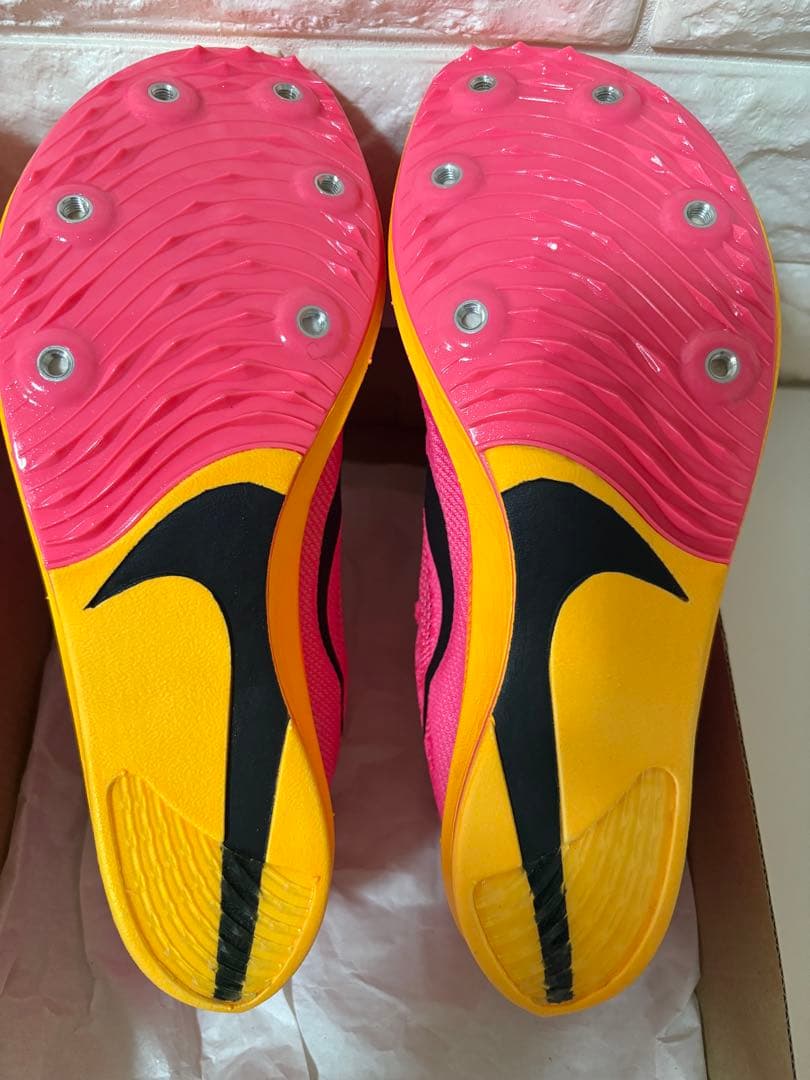 NIKE ズームX ドラゴンフライ スパイク ピンク 24.5cm