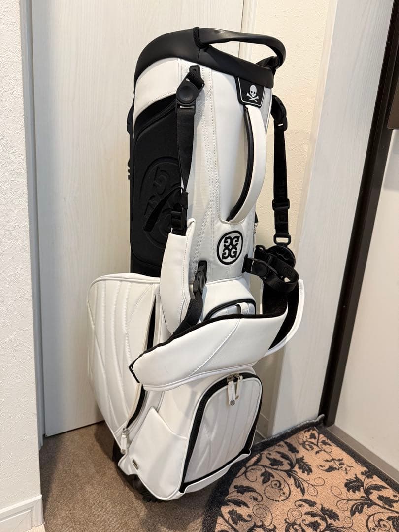 【美品】G/FORE ホワイト キャディバッグ＋クラブケース　セット