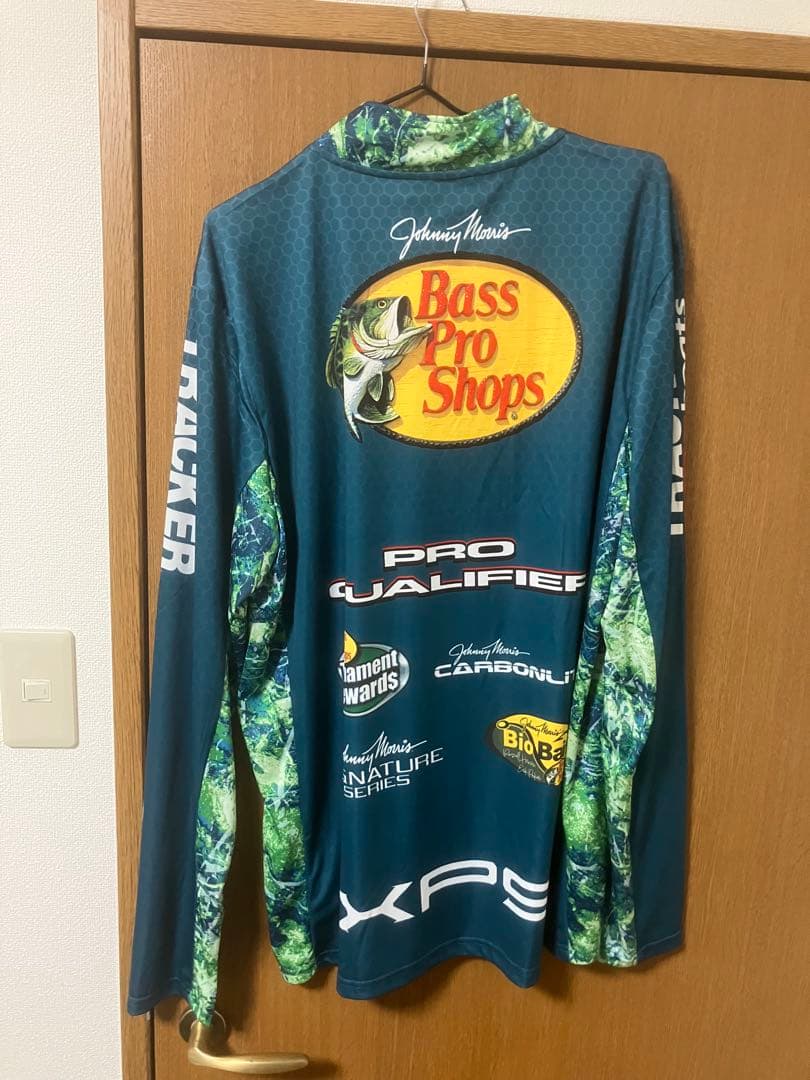 希少 BASS PRO SHOPS フィッシングシャツ L グリーン