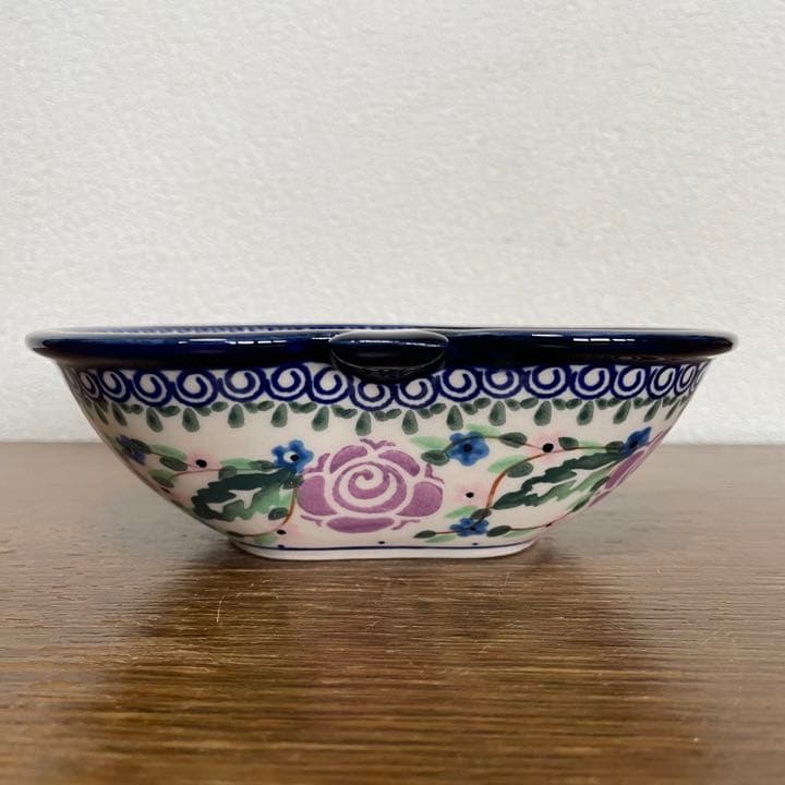 ポーリッシュポタリー　新品　りんご型ボウル