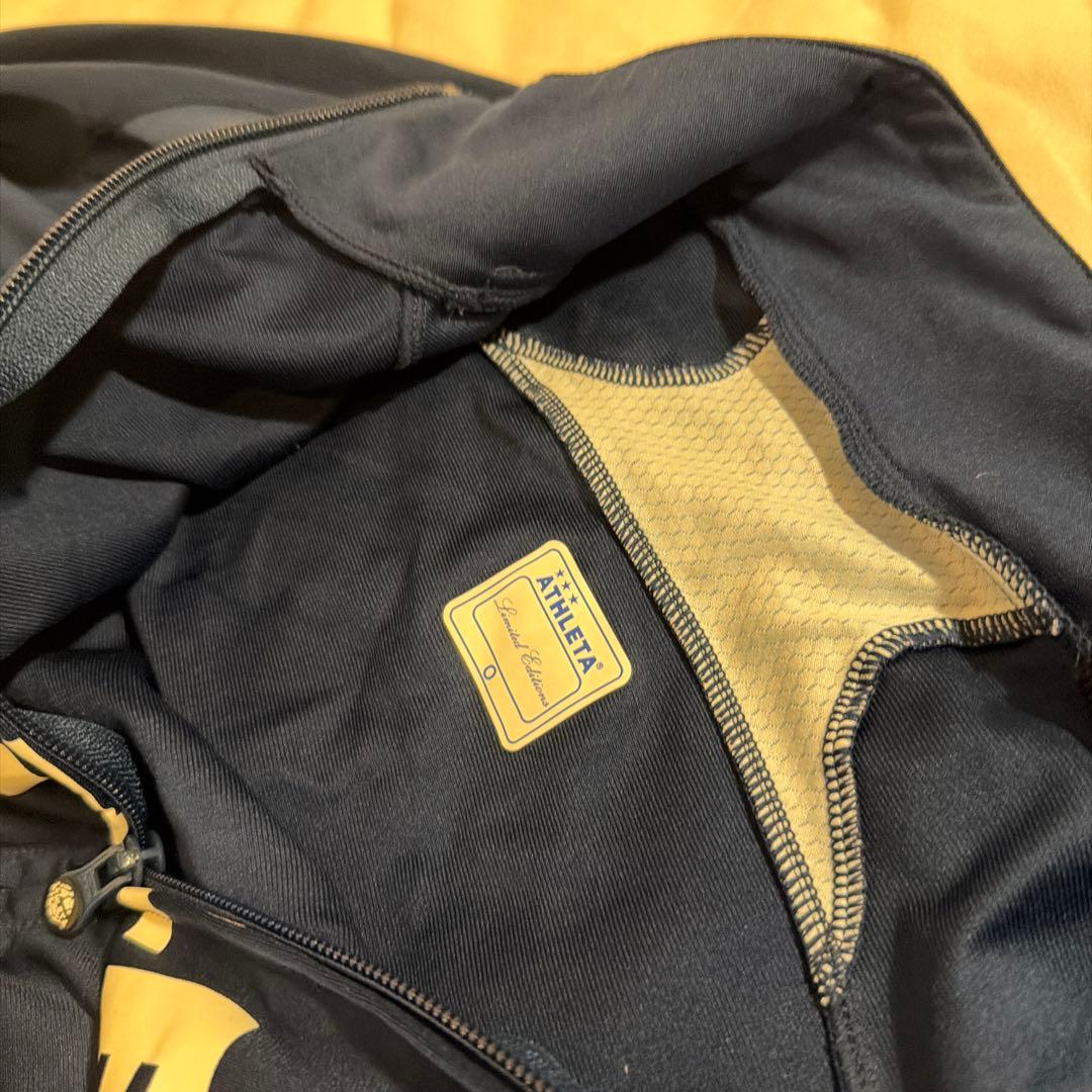 ATHLETA サッカージャージ 上下セット ネイビー xlサイズ