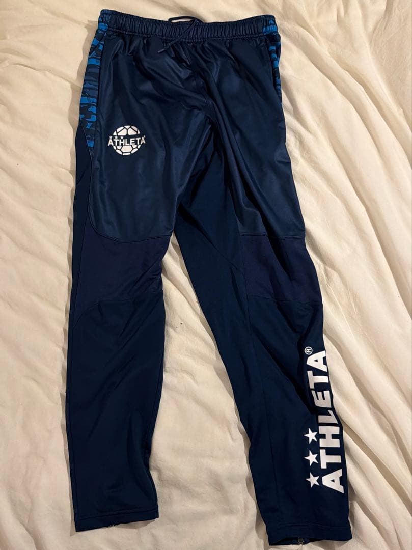 ATHLETA サッカージャージ 上下セット ネイビー xlサイズ