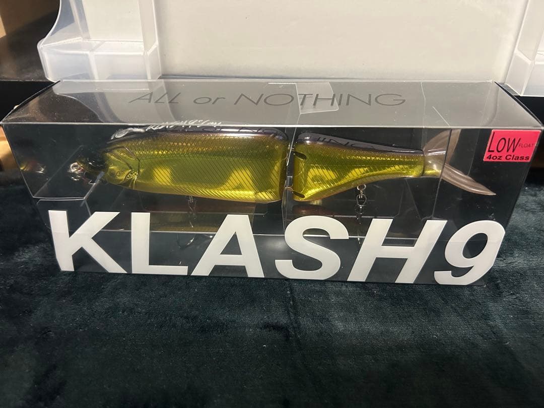 KLASH9 3つセット売り　バス釣り引退