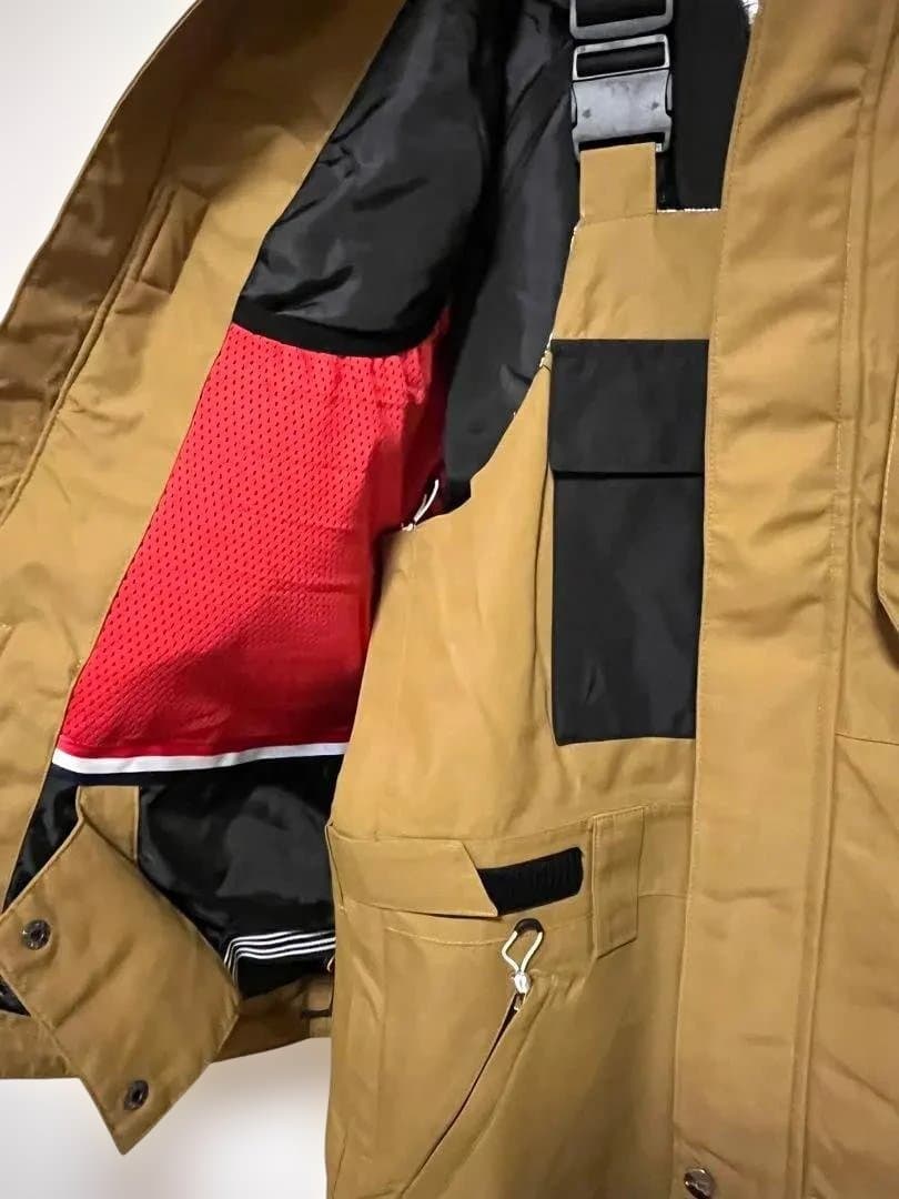【新品】スキーウエア上下セット　ビブパンツ・ジャケットセット　S
