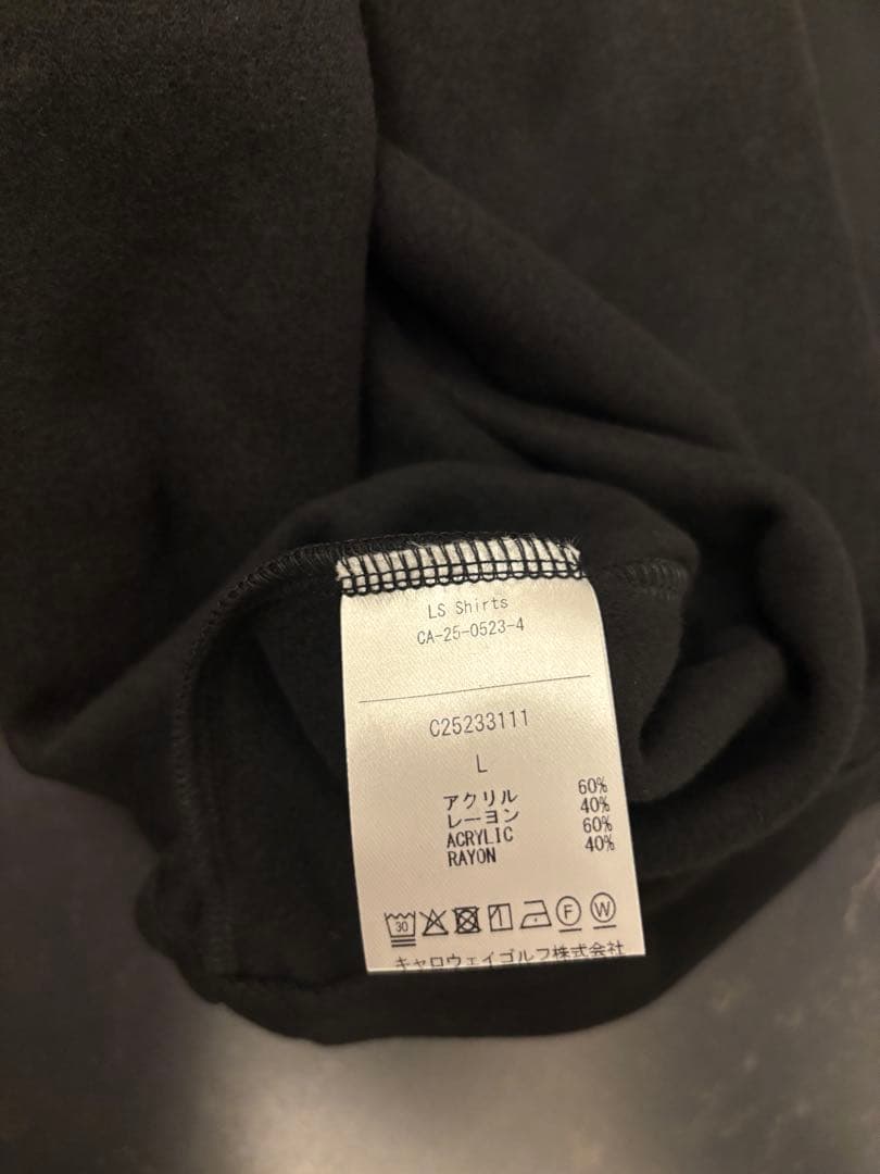 新品　キャロウェイ Callaway ゴルフウェア長袖シャツ モックネックシャツ