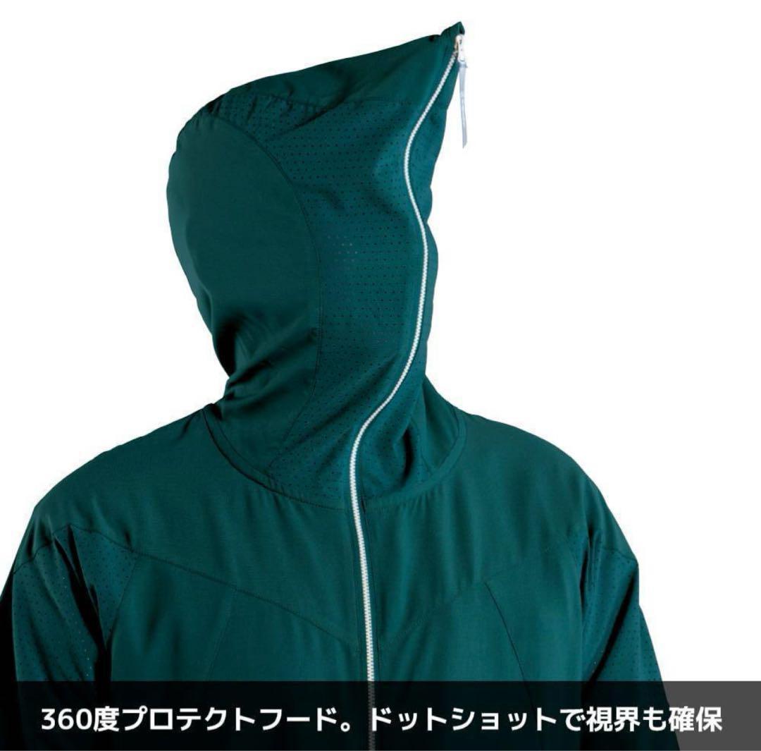 【新品未使用】ワークマン エックスシェルター 暑熱 フーディー 3L ブラック