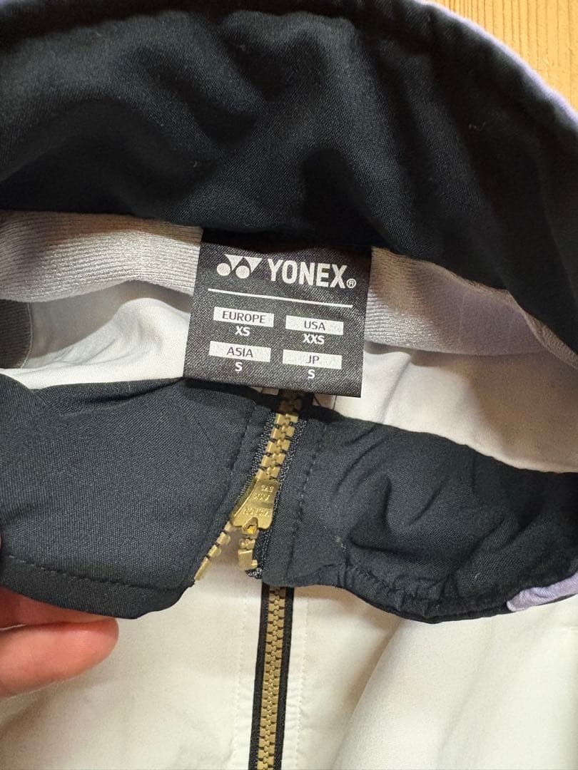 YONEX スポーツウェアセット JP S 白黒紫