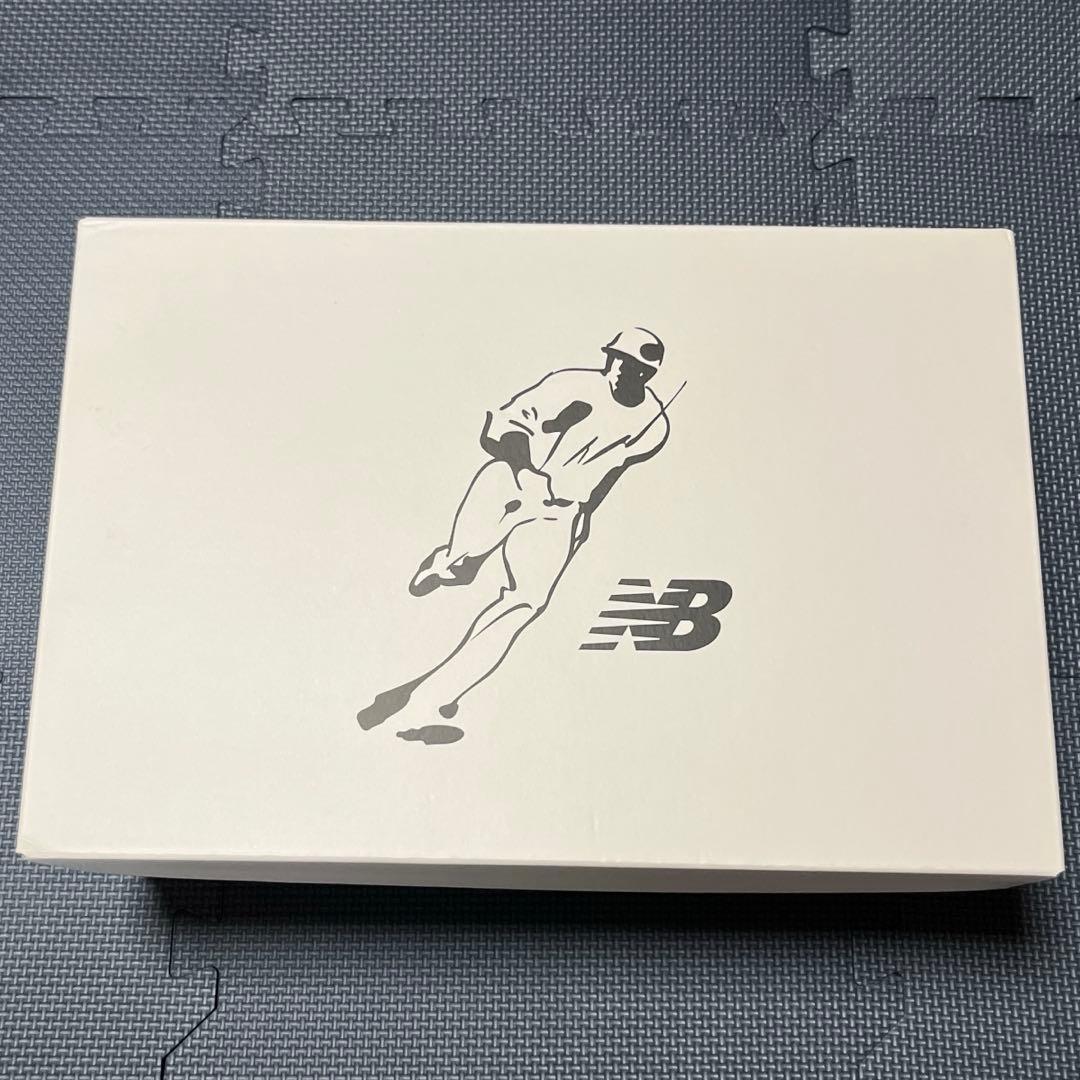 ニューバランス　大谷翔平　スパイク　ホワイト　ゴールド　2E 25cm