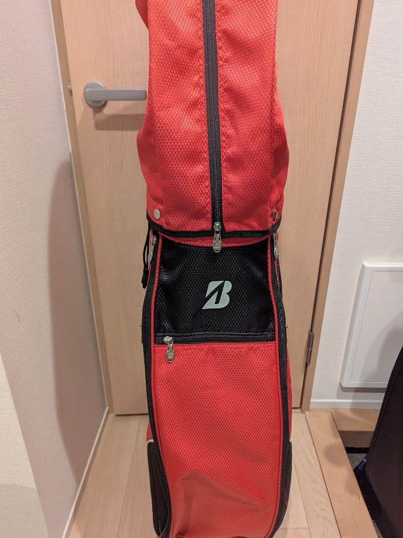 BRIDGESTONE キャディバッグ レッド