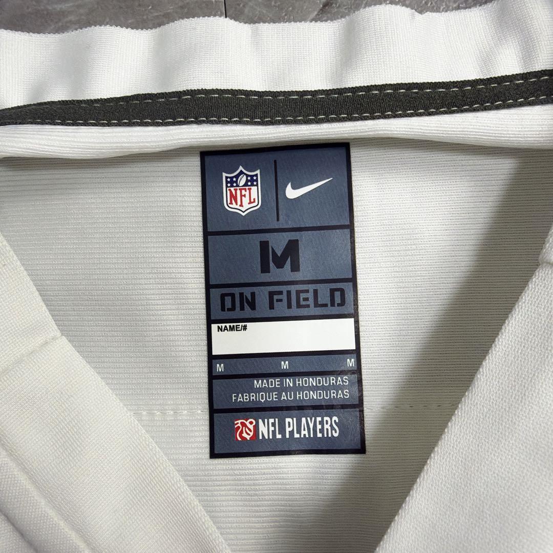 希少 NIKE NFL レイダース ボージャクソン ゲームシャツ 白　M