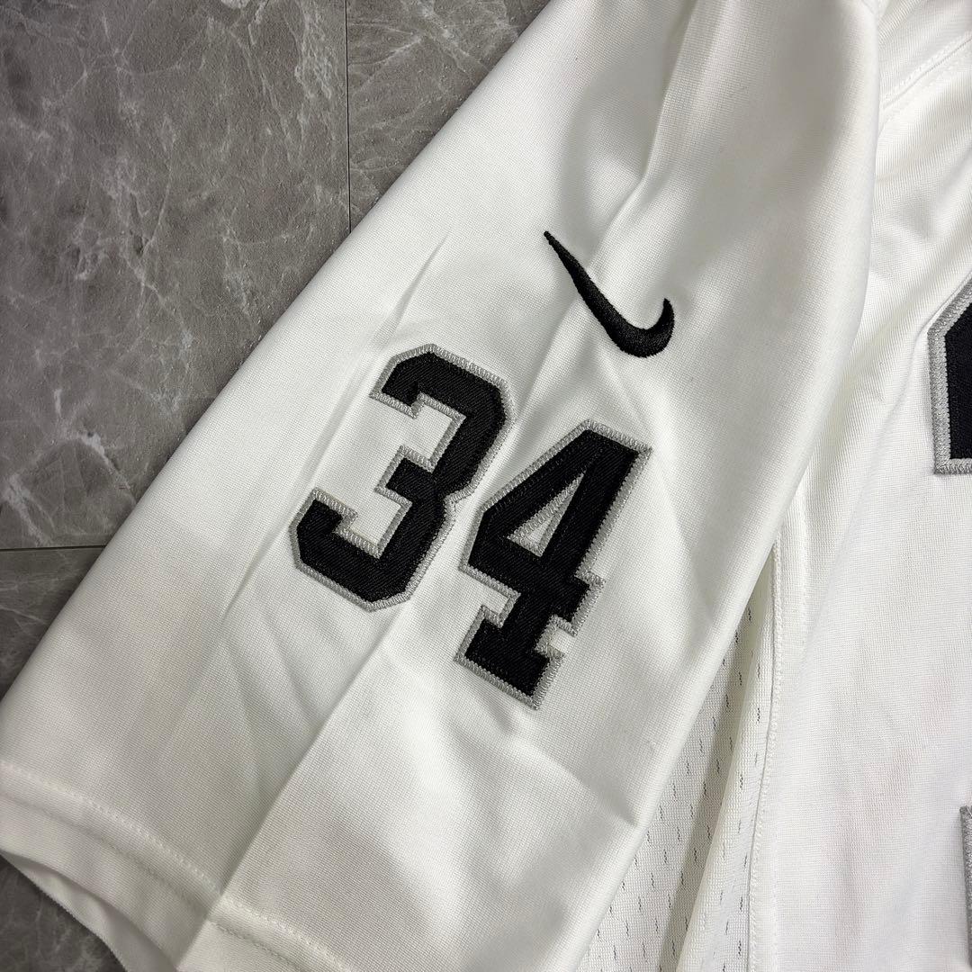希少 NIKE NFL レイダース ボージャクソン ゲームシャツ 白　M