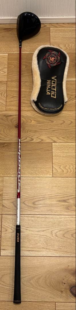 【初心者】即コース可カタナVOLTIO 10本 SR バッグ•チッパー•パター付