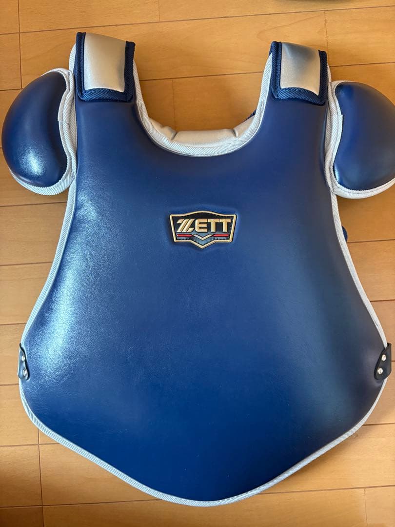 ZETT キャッチャー防具セット ネイビー　2025秋冬モデル