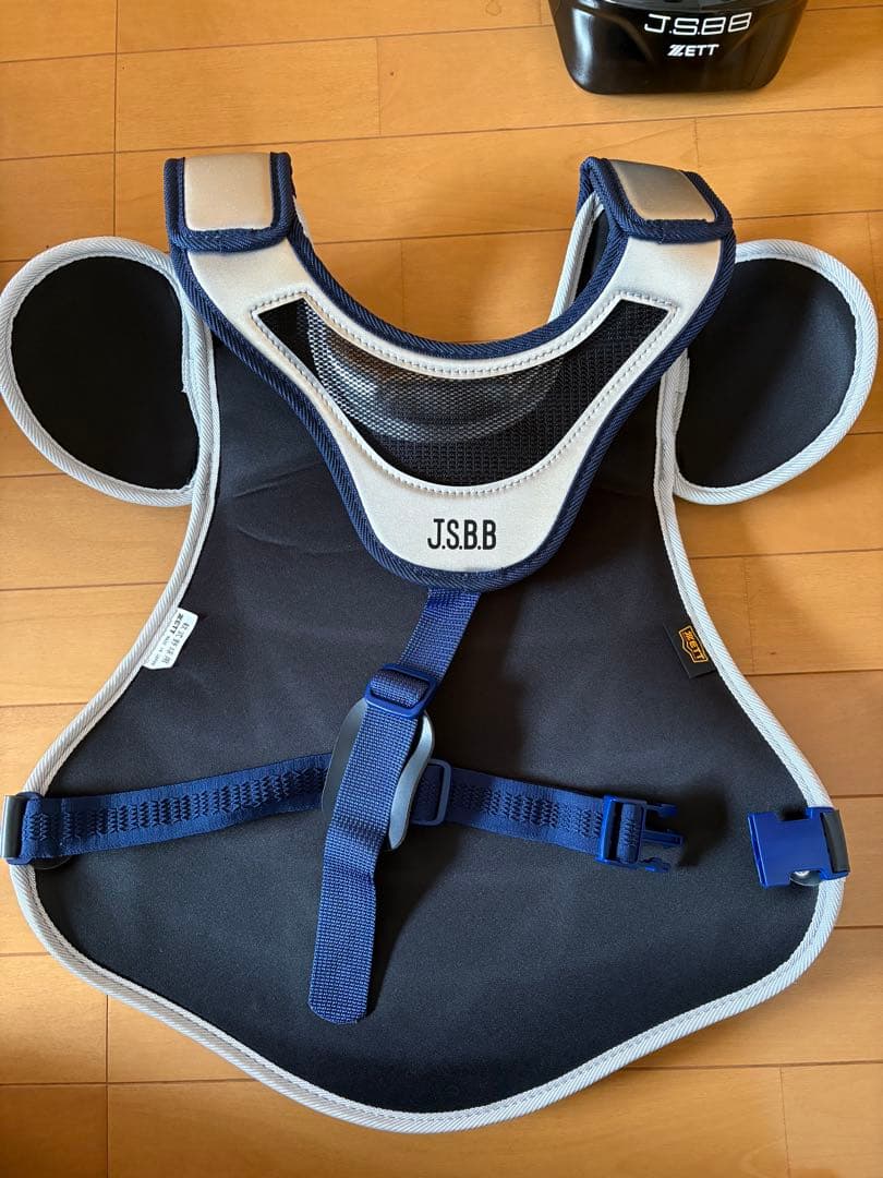 ZETT キャッチャー防具セット ネイビー　2025秋冬モデル