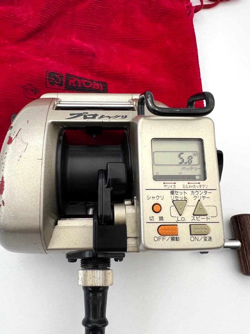 RYOBI リョービ AD電動リール 60 プロシャクリ【通電確認済】