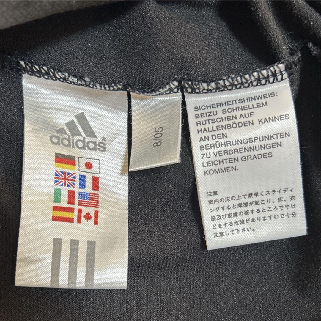 【希少】adidas 00sトラックジャケット ジャージ ブラック XL 刺繍