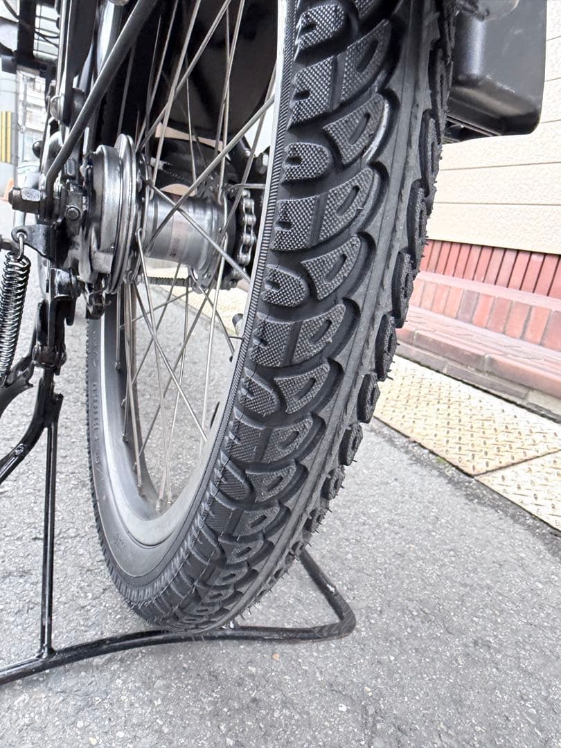 大阪府　子供乗せ　ヤマハ　電動アシスト自転車 チャイルドシート付き ブラック