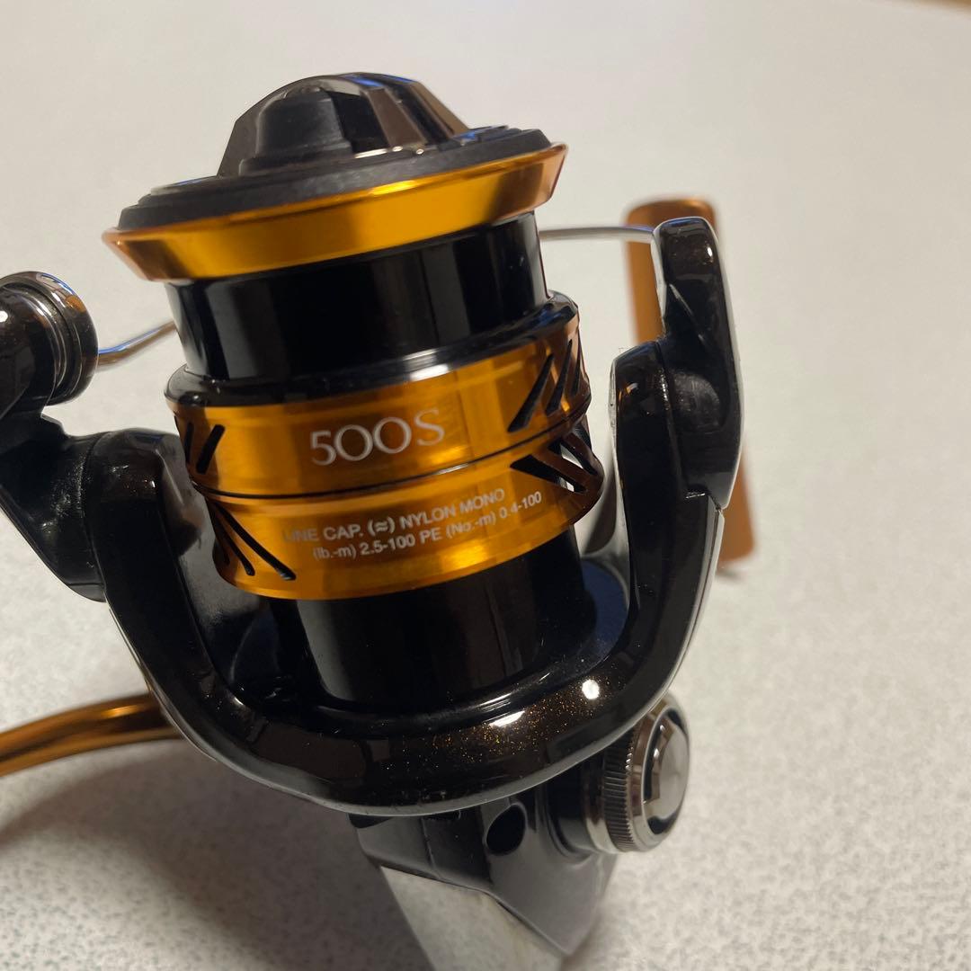 SHIMANO soare BB 500S スピニングリール 黒/金
