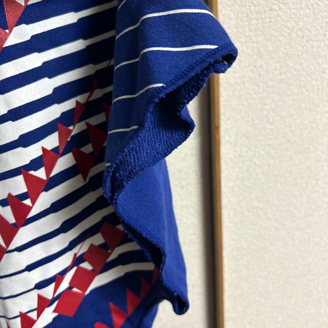 asics サッカー日本代表　半袖ジャージ