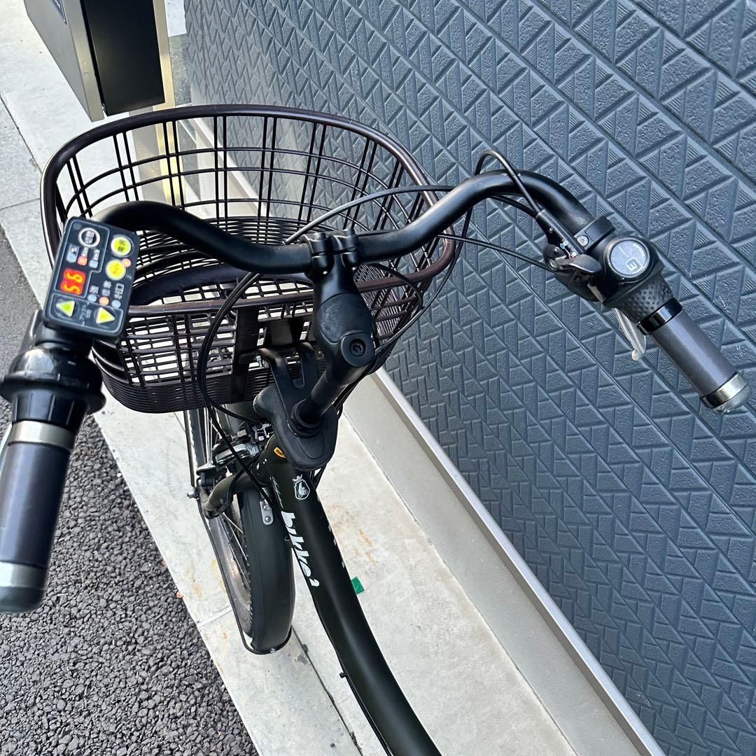引取限定 電動アシスト自転車 チャイルドシート付き bikke2