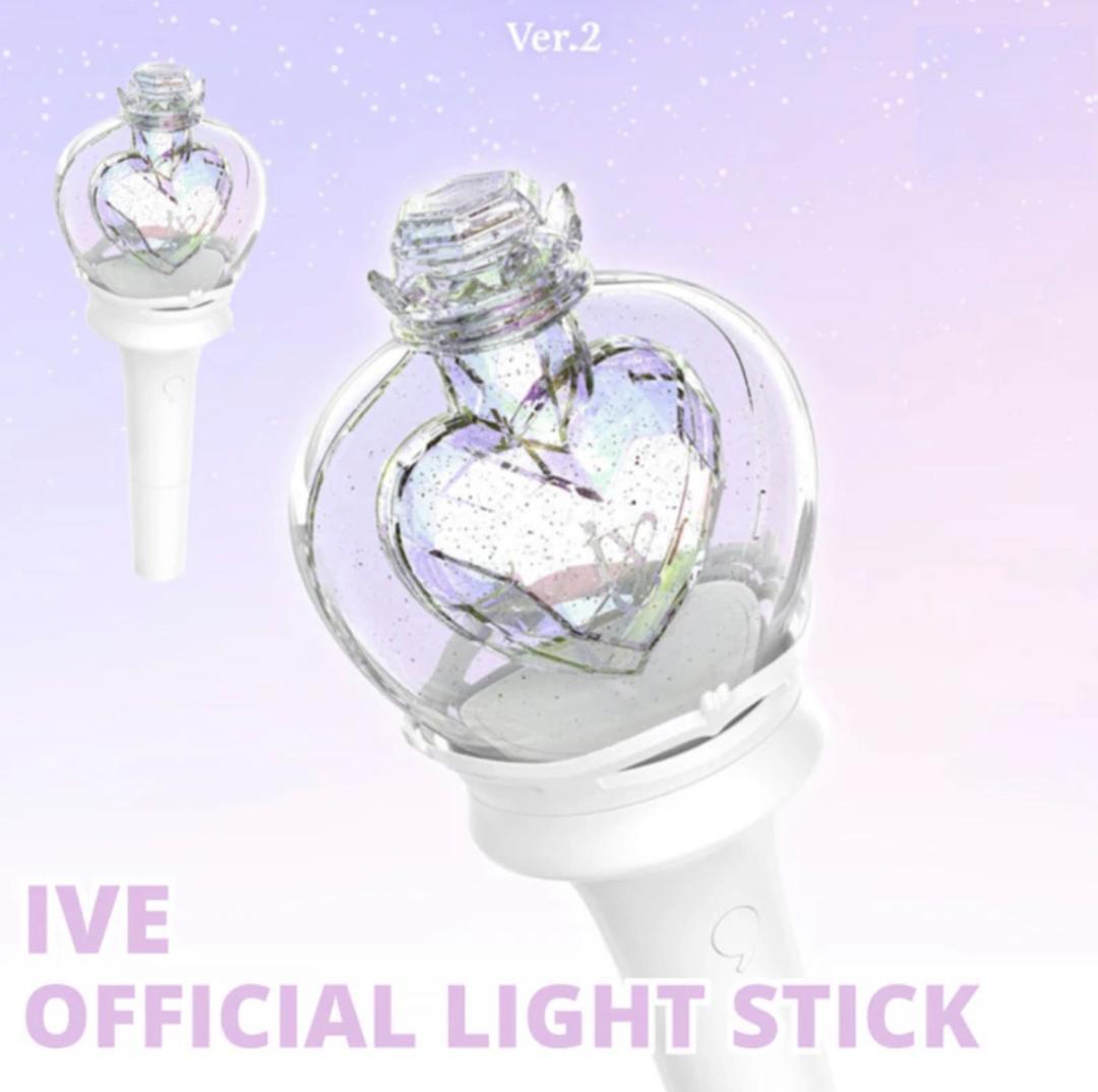スピード発送【新品未使用】IVE♡ペンライト ver.2　2本セット　トレカ無し