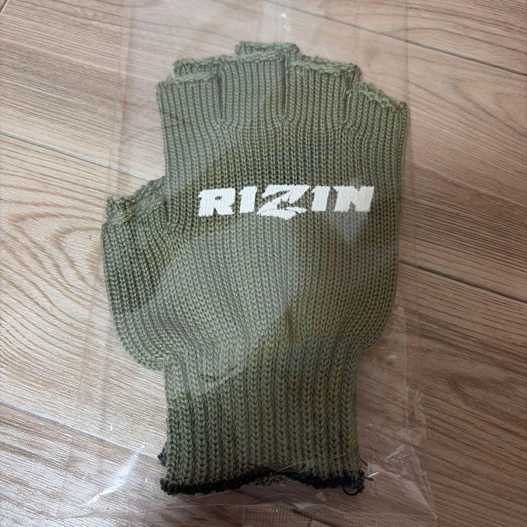 《激レア》 RIZIN オープンフィンガー手袋