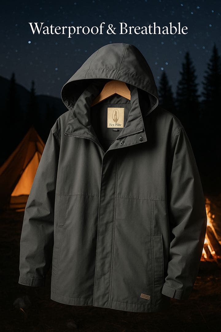 FoxFire XL フード脱着 防水 透湿 コート エアロポーラス 美品