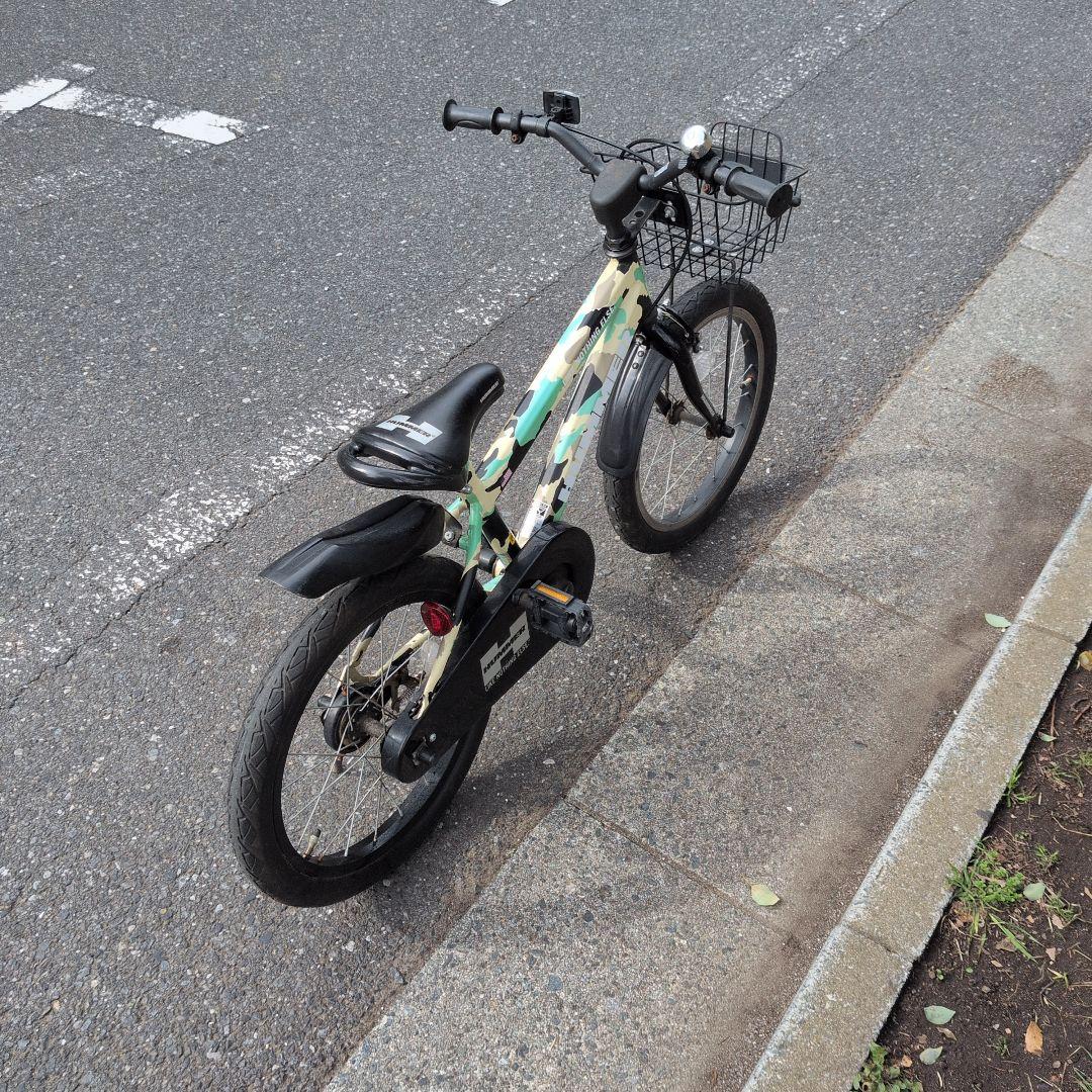 ​【直接引取】ハマー HUMMER 子供用自転車 18インチ 迷彩 譲渡証明書付